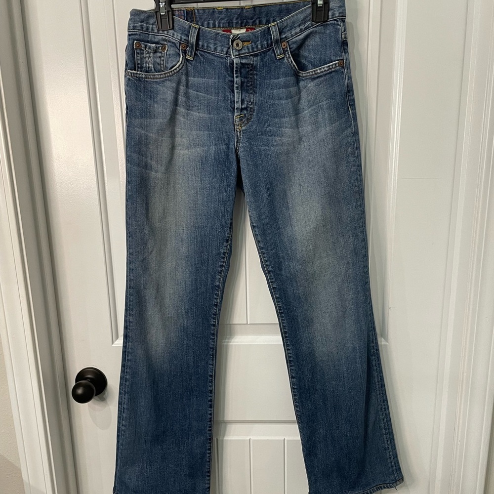 Lucky Brand Distressed Jeans - Easy Rider - Size 6/28 - Good Condition